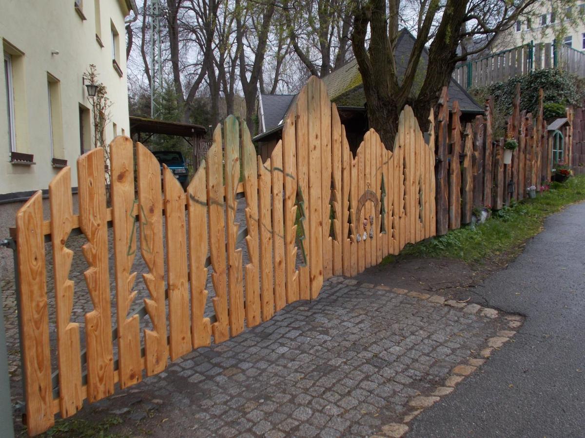Ferienwohnung "Hinter Den Sieben Bergen" Schwarzenberg  Esterno foto