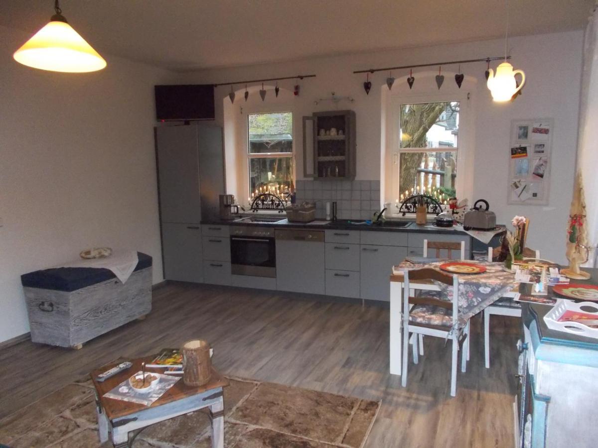 Ferienwohnung "Hinter Den Sieben Bergen" Schwarzenberg  Esterno foto